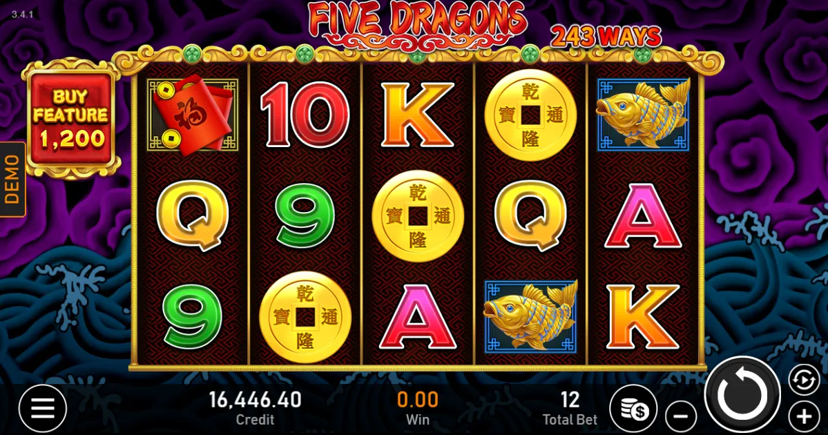 5 Dragons Slot